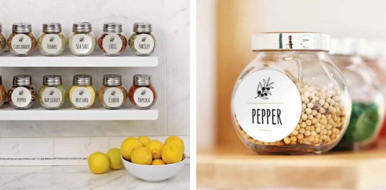 Using Custom Labels to Organize Your Kitchen
